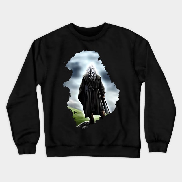 Lord of the rings (Gandalf) Crewneck Sweatshirt by Pixy Official